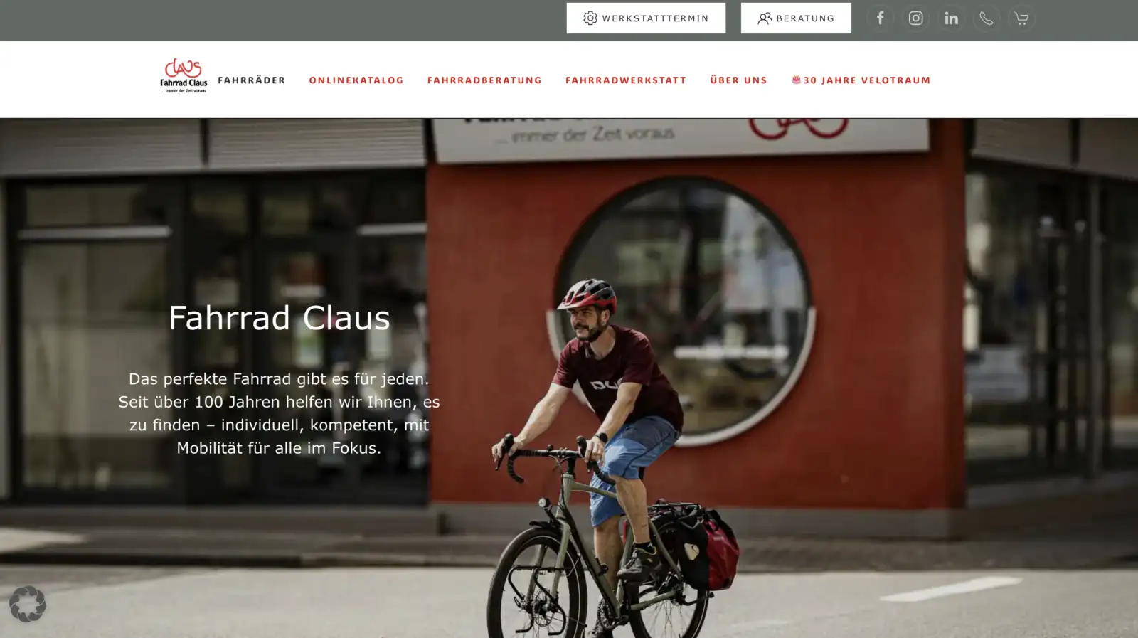 Referenz Fahrrad Calus