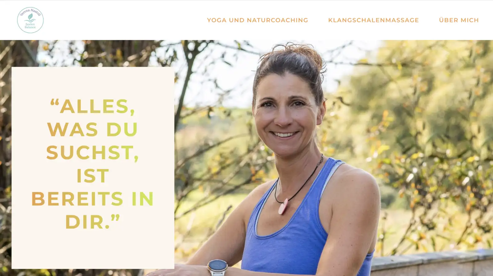 Verena Nastoll  Seelen Balance  – Yoga, Klang & Naturcoaching 